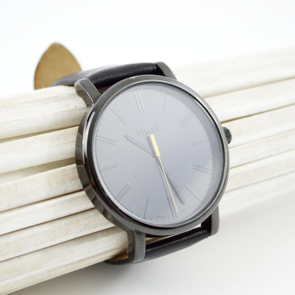 Timex Leather Watch #175-29